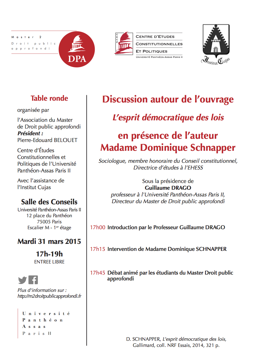 Table ronde 31 mars